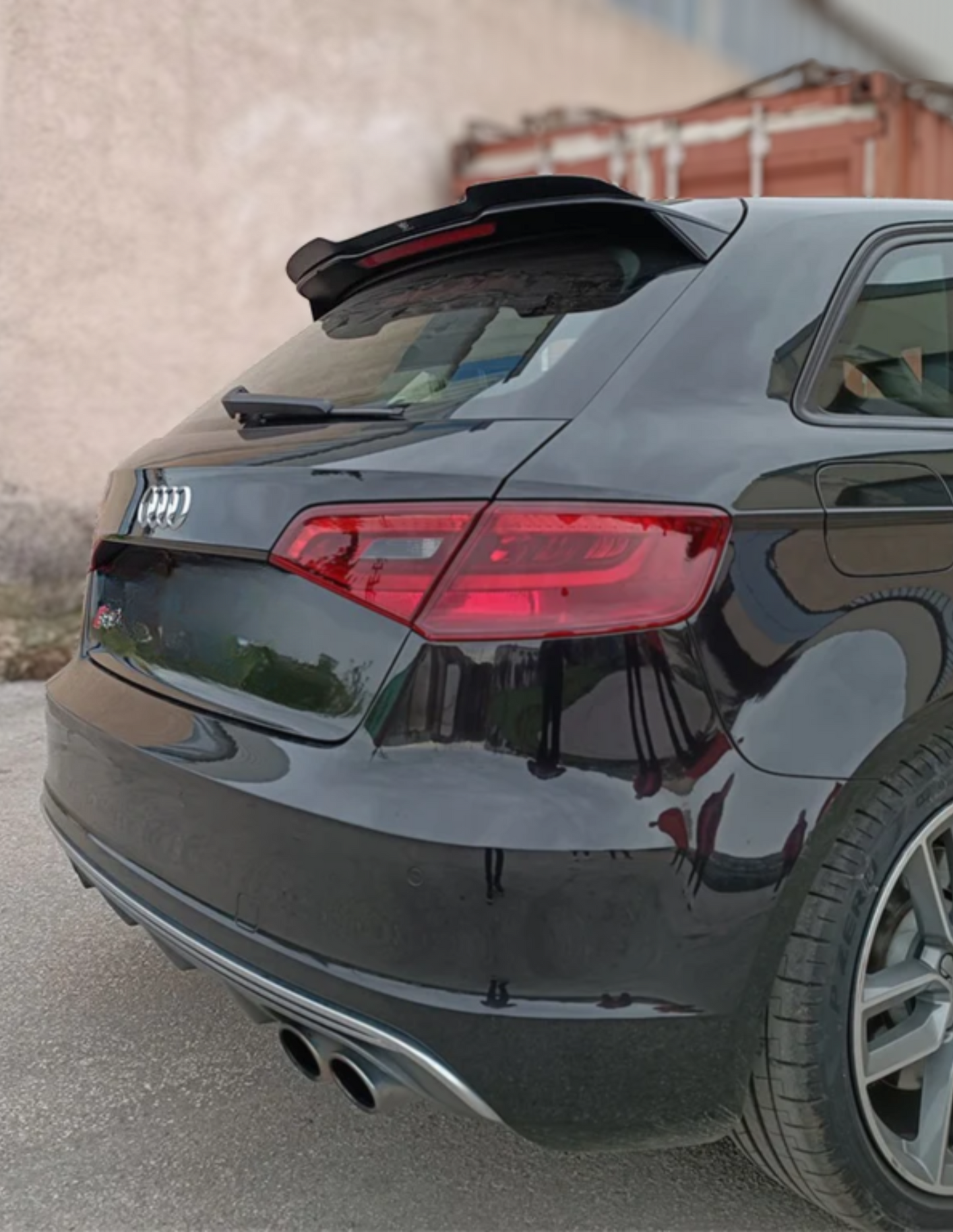 Spoiler posteriore RS3 Look (Audi A3 8V)