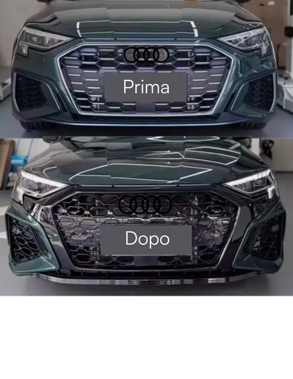 Paraurti anteriore RS3 Look (Audi A3 8Y)